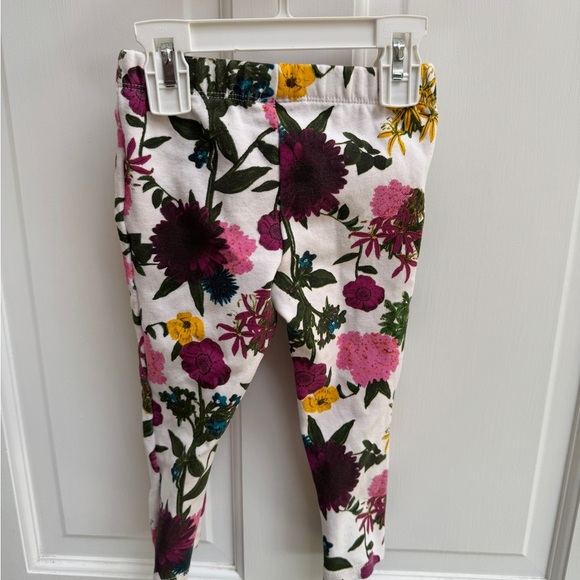 NWOT Juicy Couture 3T Girls Multicolor Floral Kids Leggings Pants - Picture 3 of 4